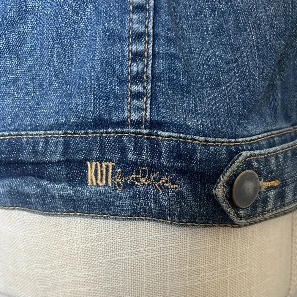 Julia Kut from the Kloth Crop Jean Jacket - Picture 7 of 9